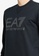 EA7 navy Train Visibility Sweatshirt 5984EAA4BF11B4GS_3
