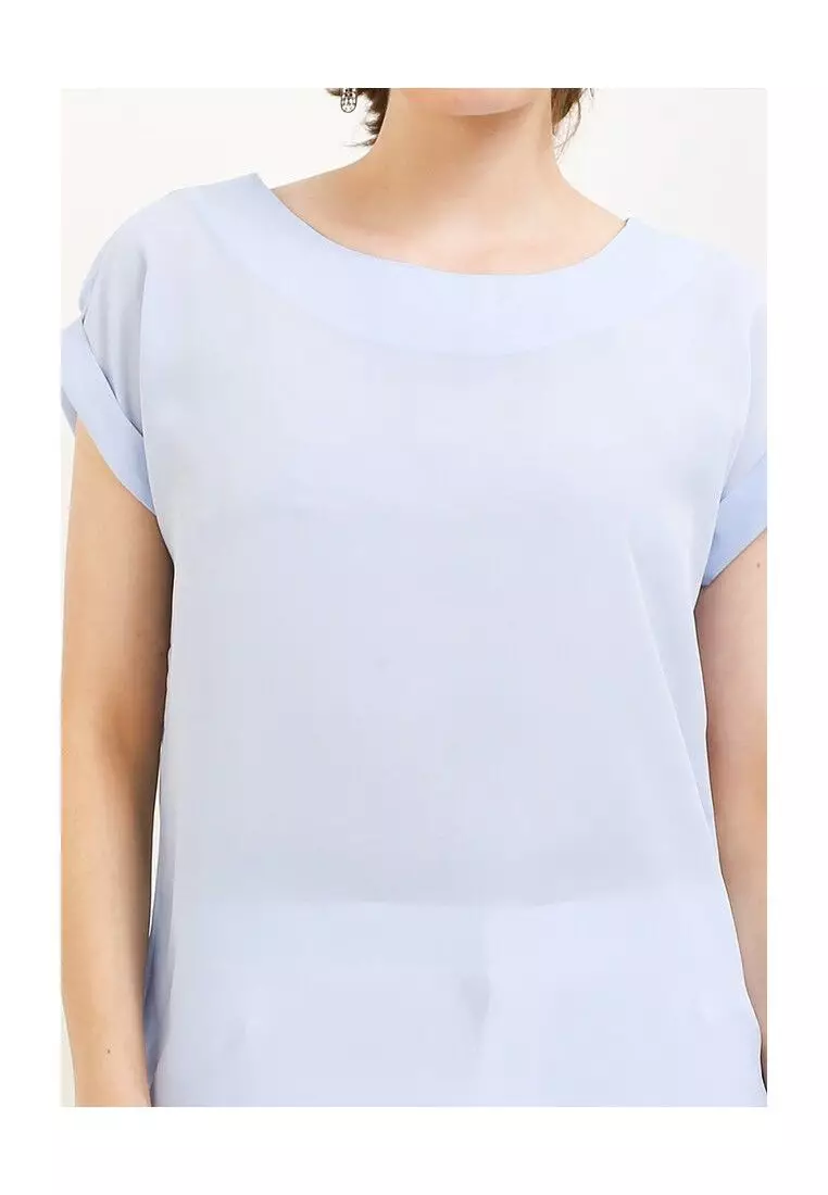 Chanira Perel Blouse-Fairy Blue