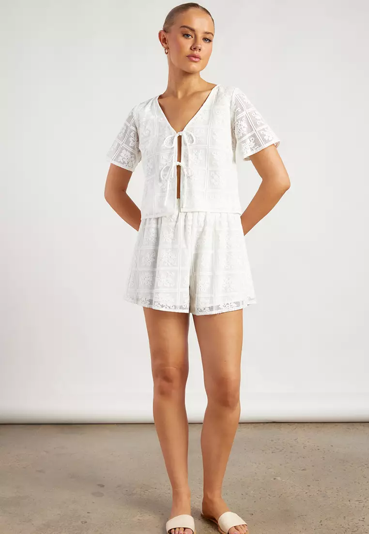Short Sleeves Top & Shorts Set