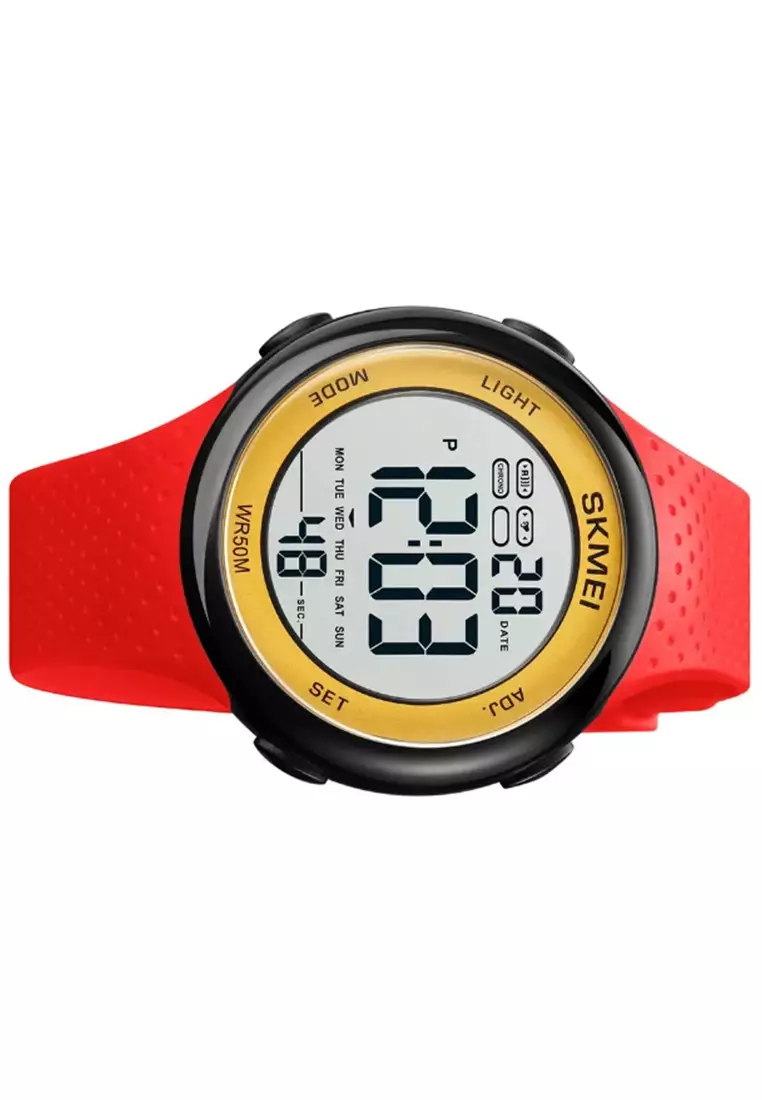 Jam Tangan Digital Pria Waterproof Many Function Strap Tali Material PU Silicone BL78 ORIGINAL