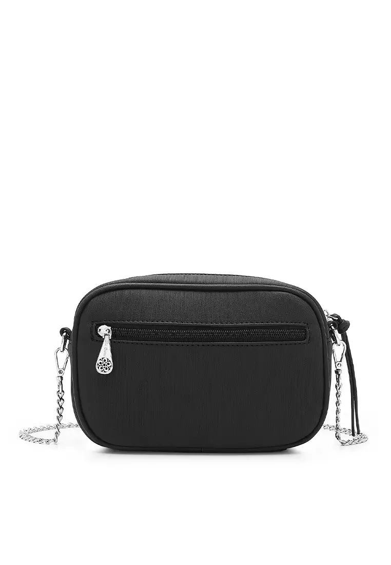Women's Shoulder Sling Bag / Crossbody Bag (Tas Selempang / Tas Bahu Wanita) - Hitam