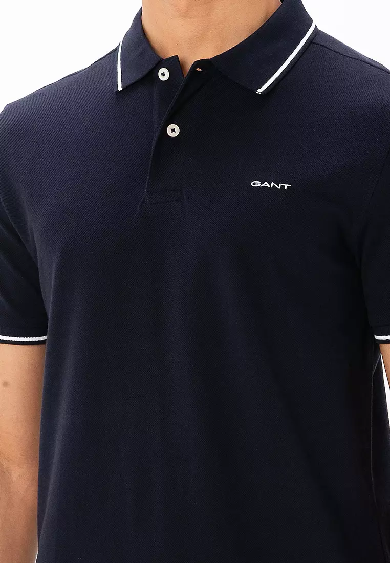 Tipped Piqué Polo Shirt