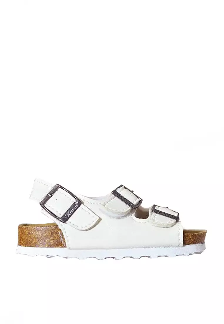 White clearance cork sandals