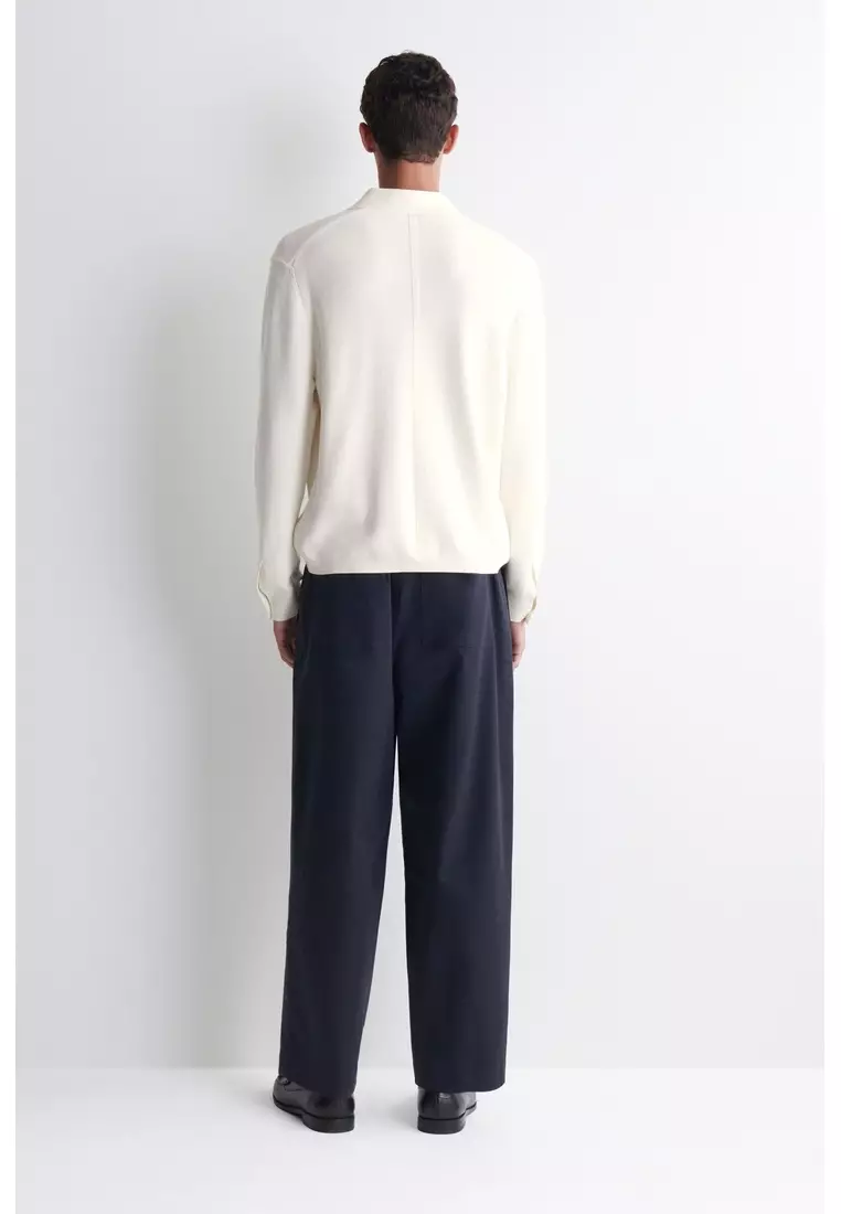 COS COTTON-TWILL RELAXED-FIT STRAIGHT-LEG TROUSERS 2026 | Buy COS