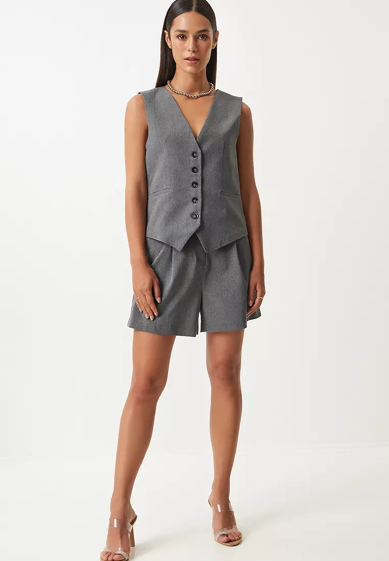 Vest and Shorts Set