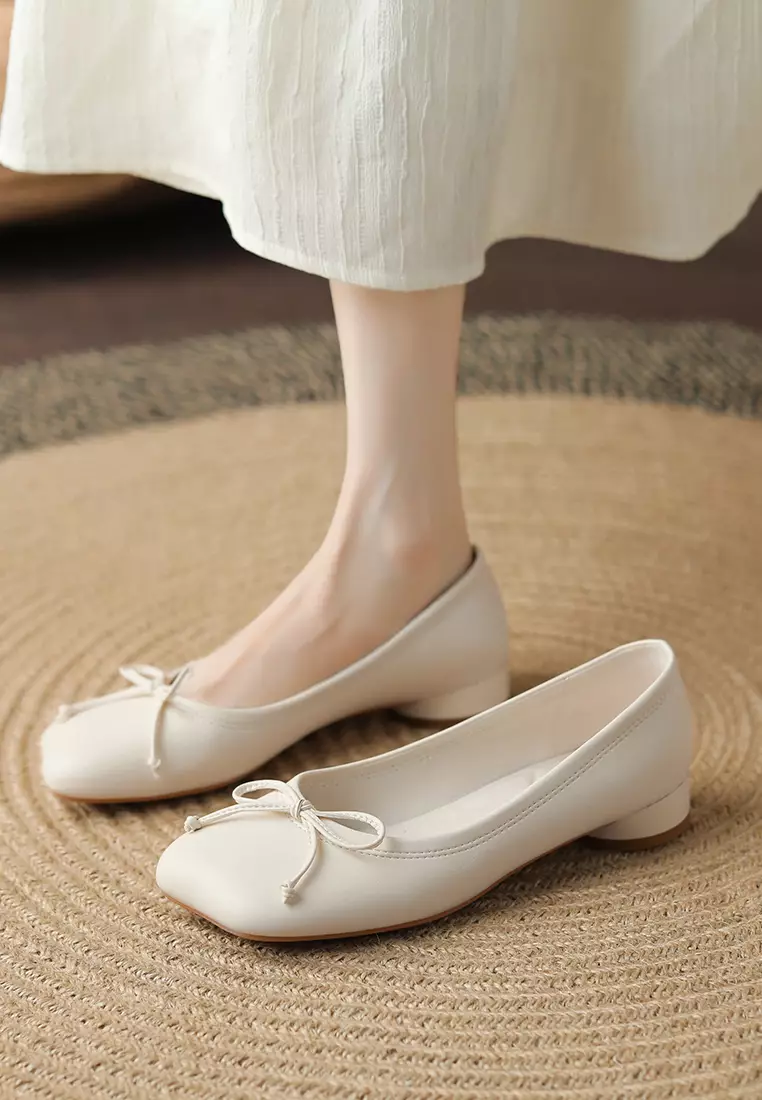 3CM Bow Knot Mary Jane Shoes XJ3688-2