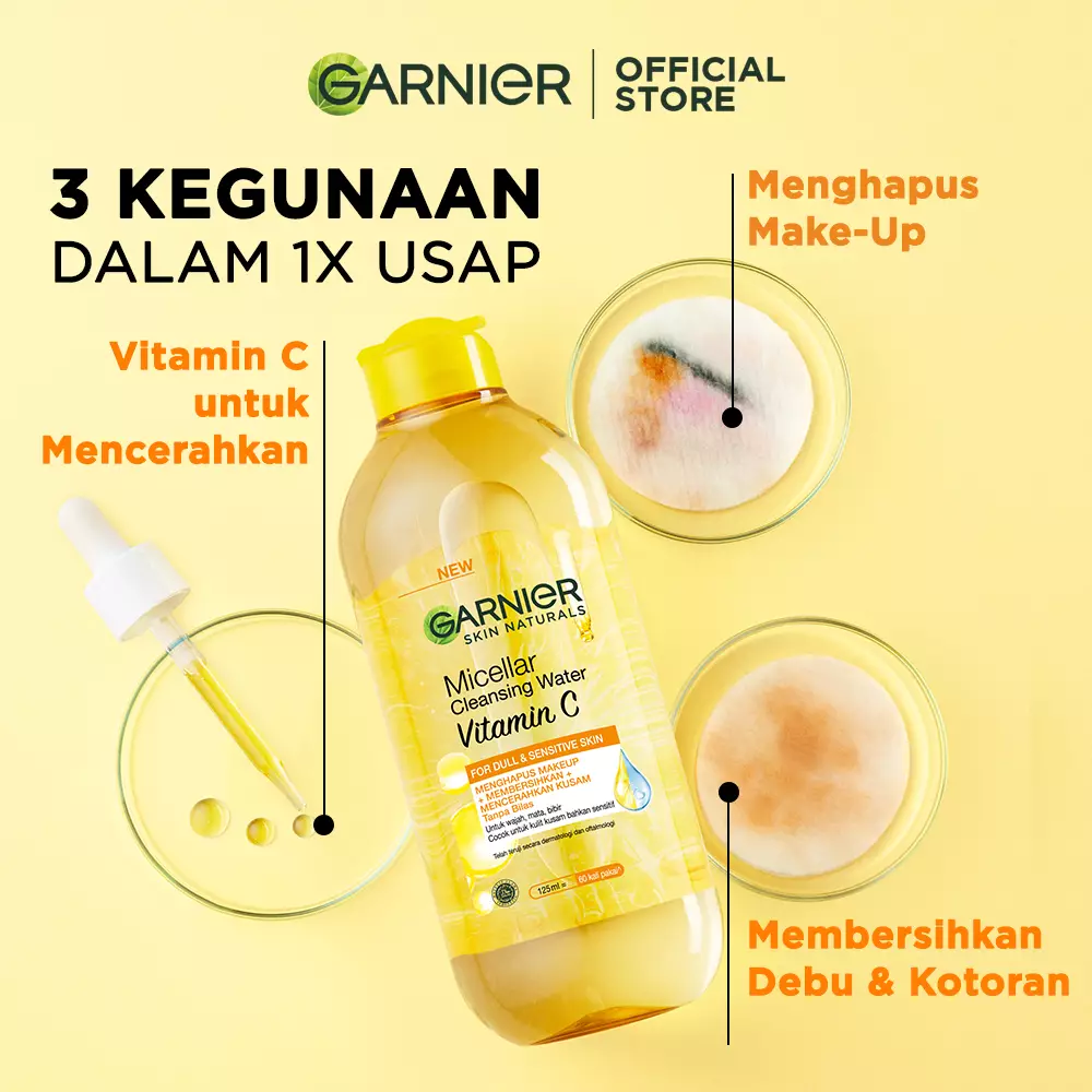 Garnier Micellar Cleansing Water Vitamin C 400 ml