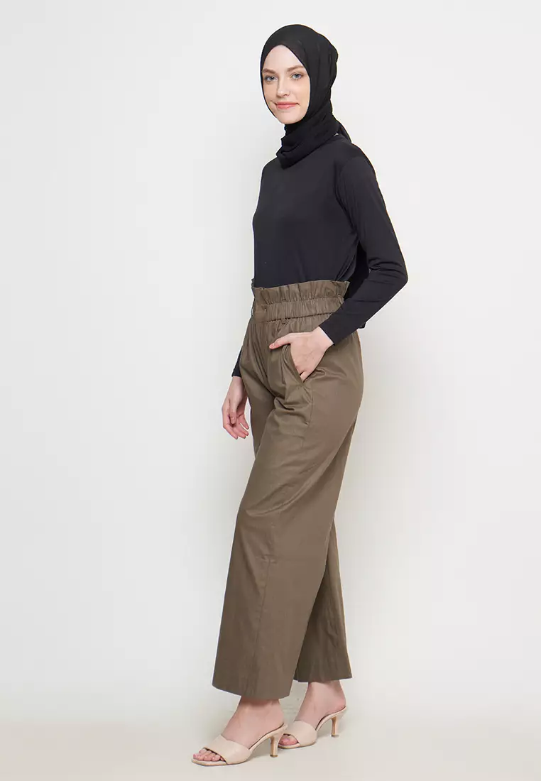 KLA - Vlabel Collection Grizella Pants Oliv