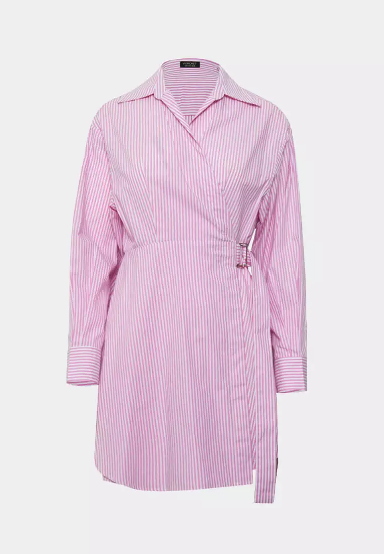 Manhattan Wrap Shirt Dress
