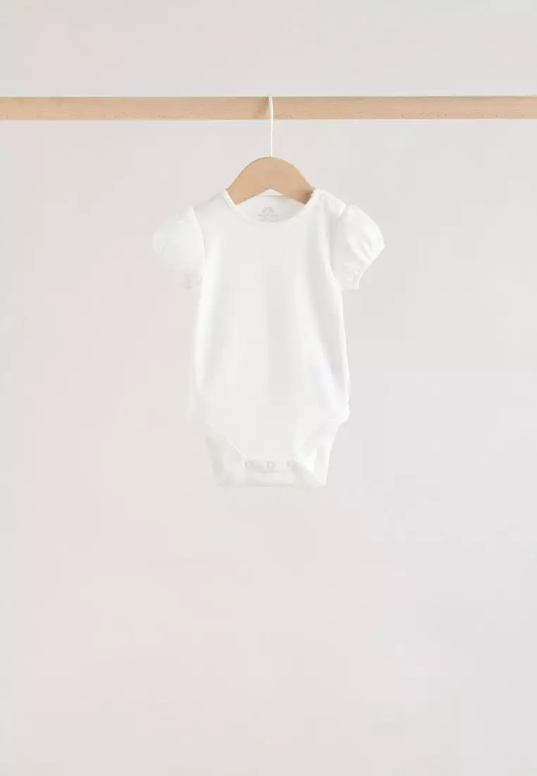 Baby Short Sleeve Bodysuits 5 Pack