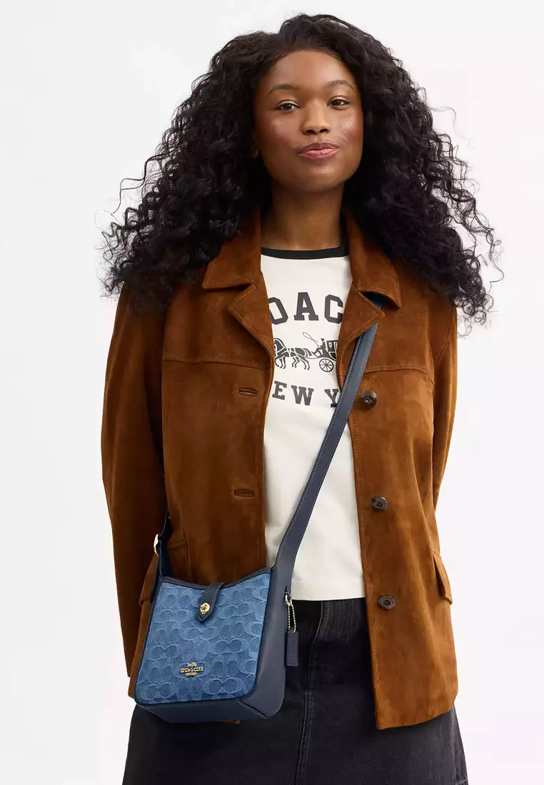 Hadley Mini Crossbody Bag In Signature Denim