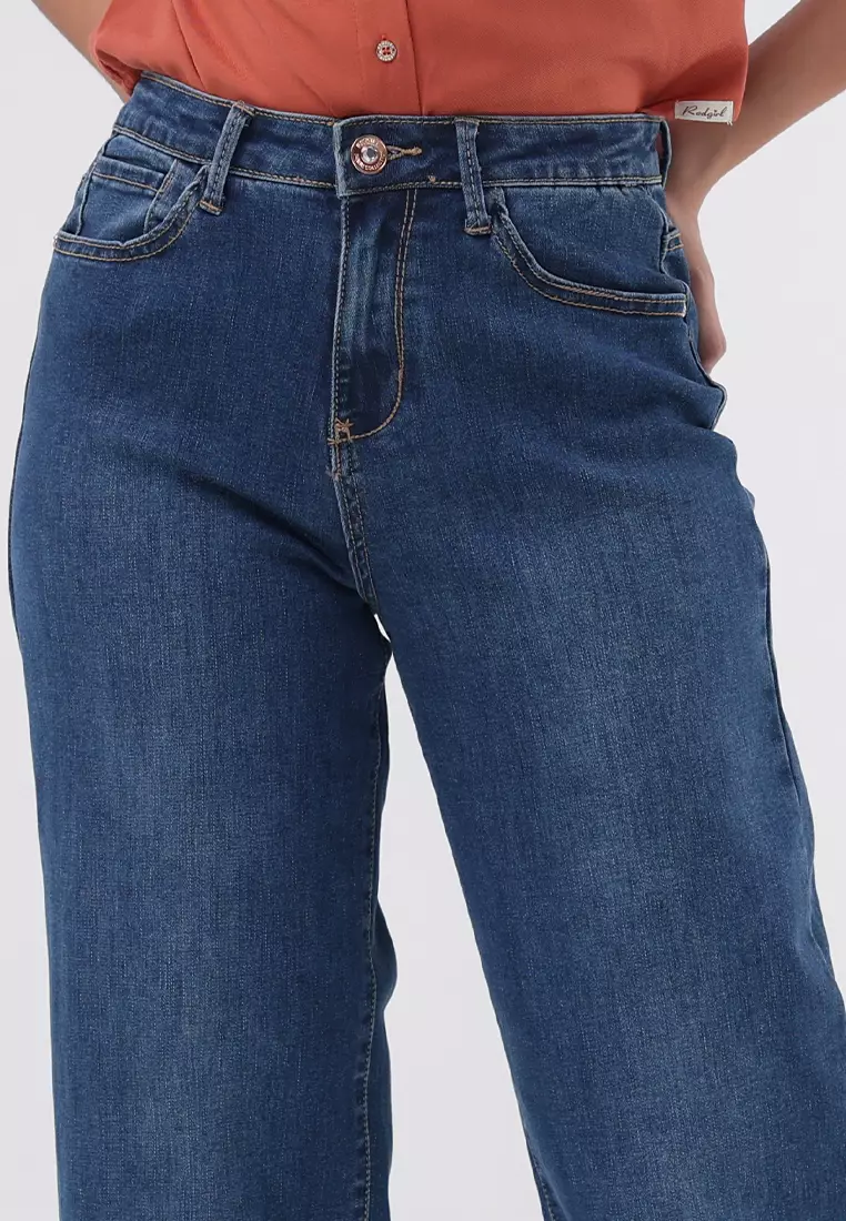 Denim Wide Leg Ladies Jeans