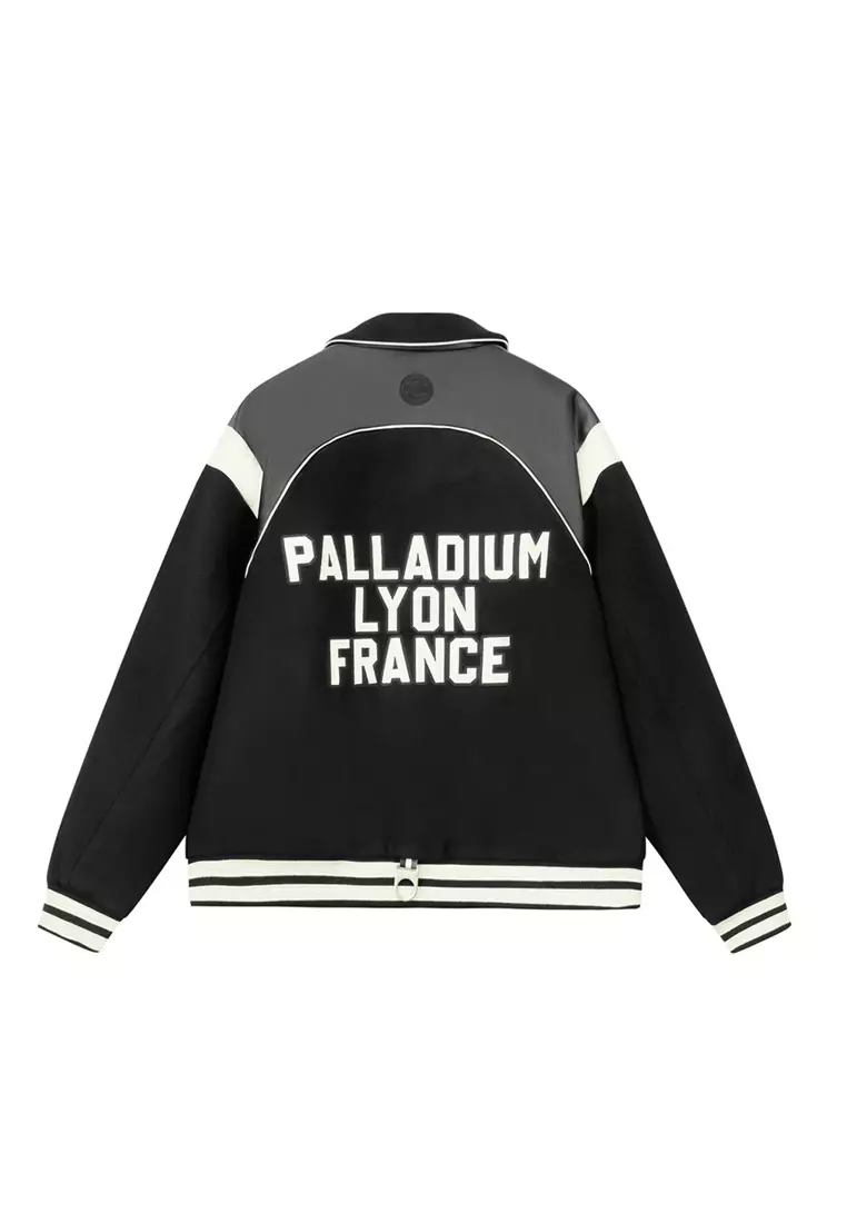 男裝 PALLADIUM LOGO 拼色棒球外套