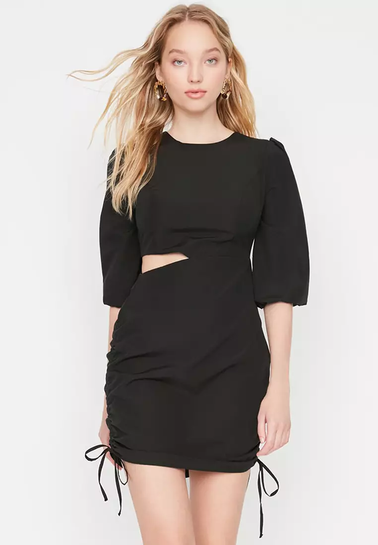 Side tie hotsell mini dress