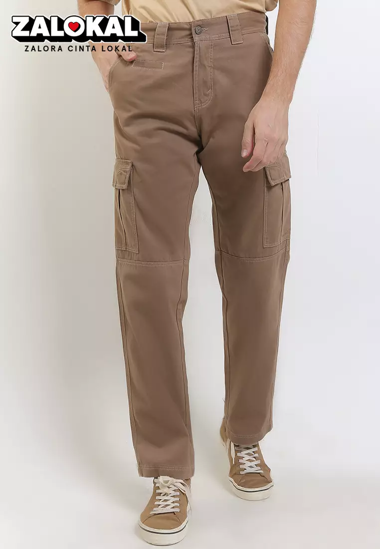 Jual Lois Jeans Cargo Twill Pants CRG6022K Original 2025 ZALORA