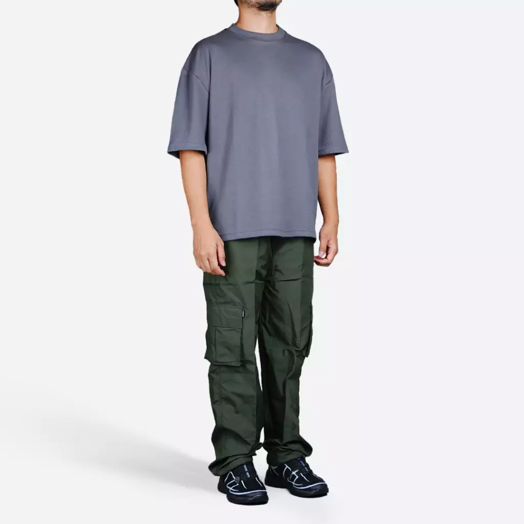 Gloaming Kaos Oversized Cotton Danball 290 Gsm Grey