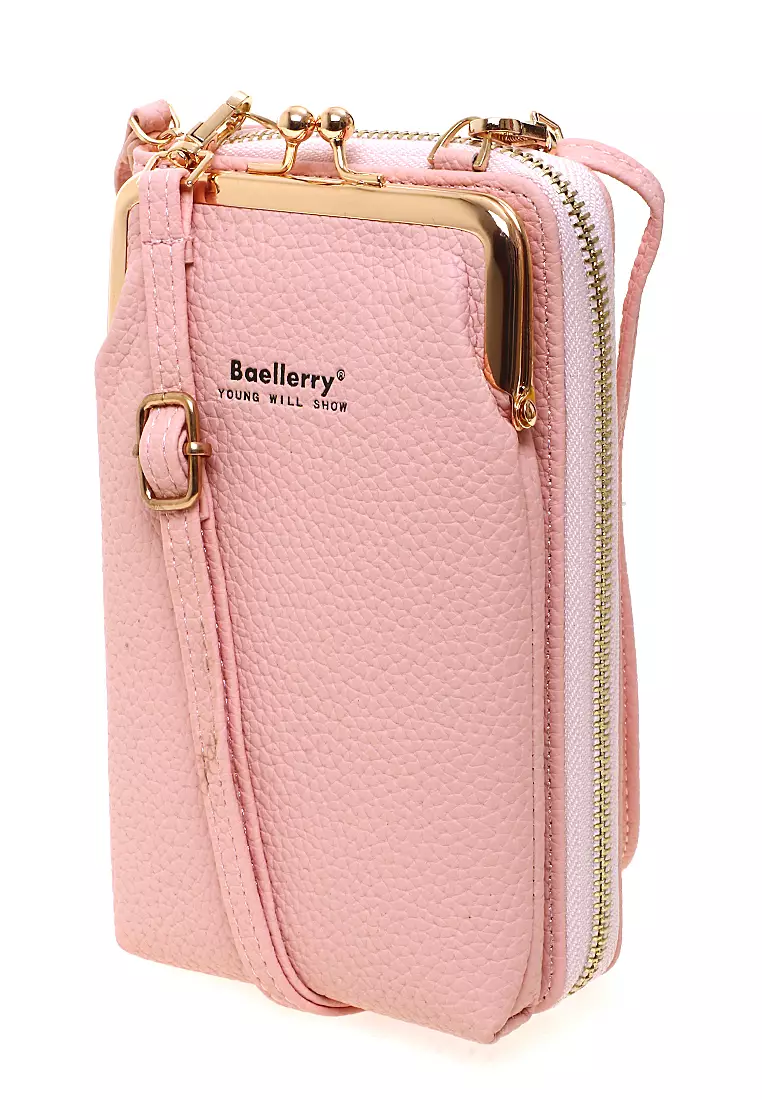 Sling Bag Tas Selempang Wanita Mini Design Many Slot Material Leather Kulit ORIGINAL