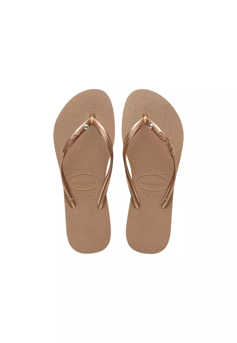 Havaianas Slim Crystal Sw II Flip Flops