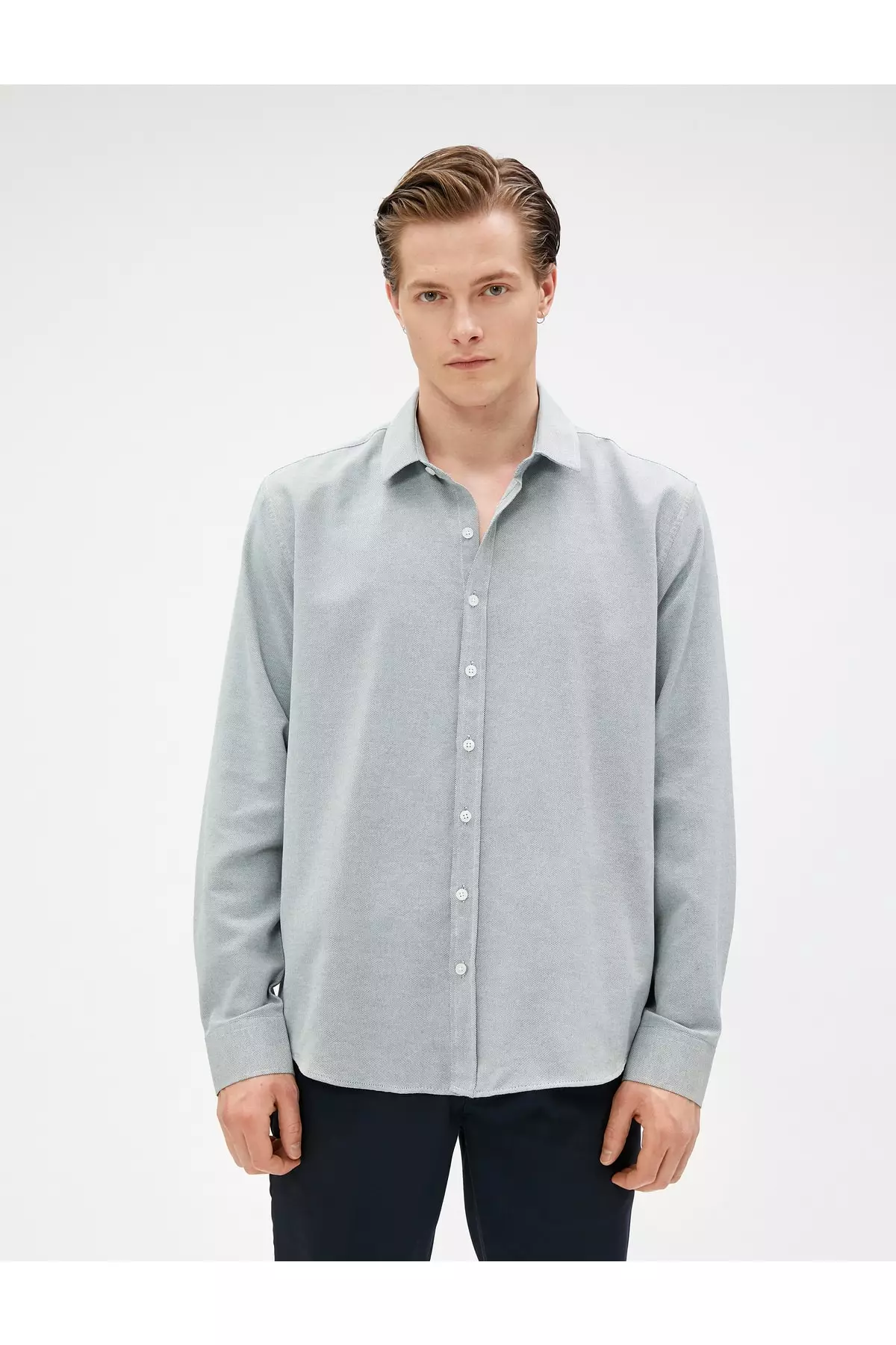 Basic Classic Long Sleeve Shirt