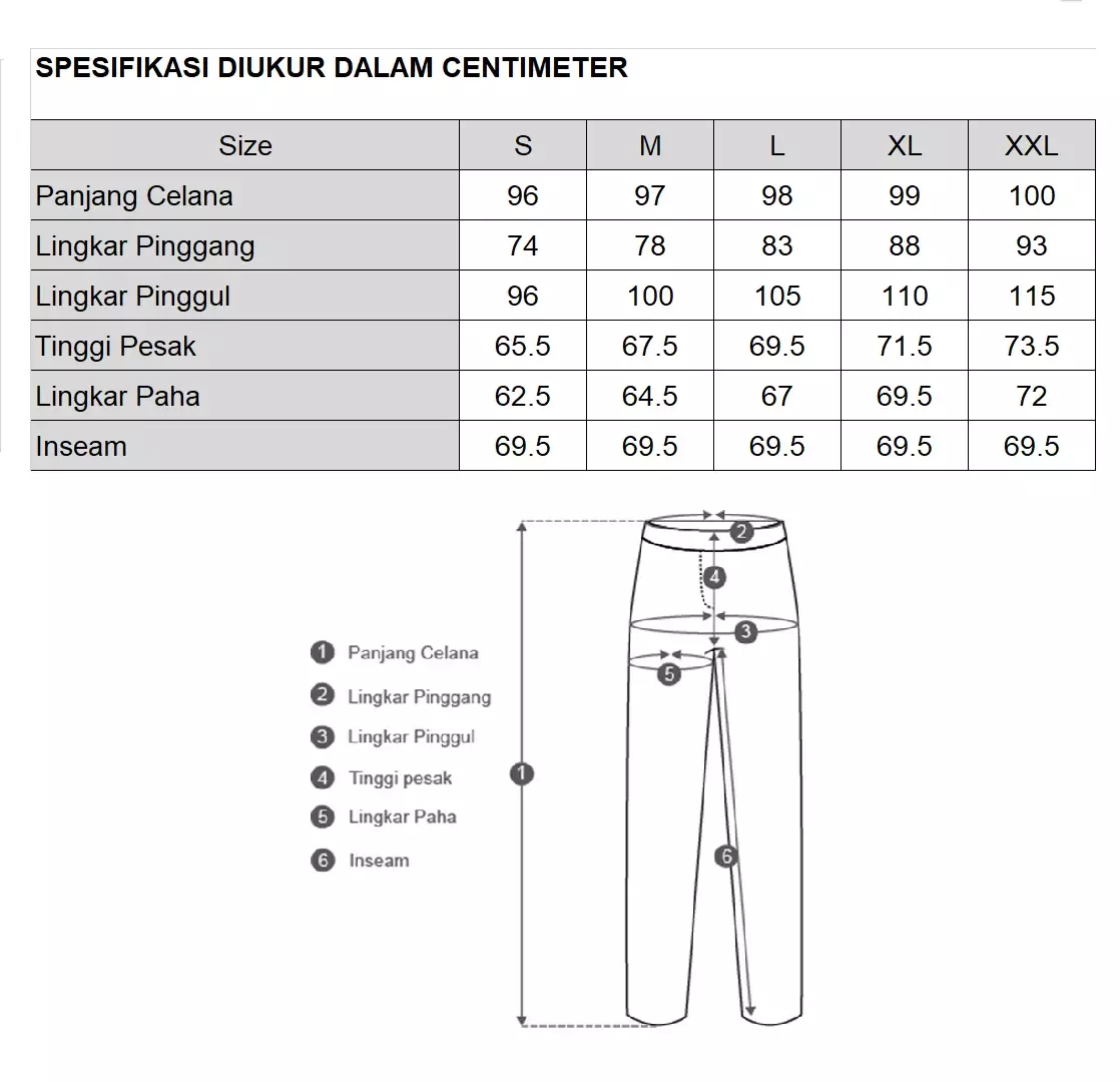 MINIMAL - Laurrie - Celana Kulot Katun Stretch - Off White Warna Offwhite