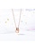 Air Jewellery gold Luxurious Interlocking Necklace In Rose Gold 85CCAAC6997BC5GS_3