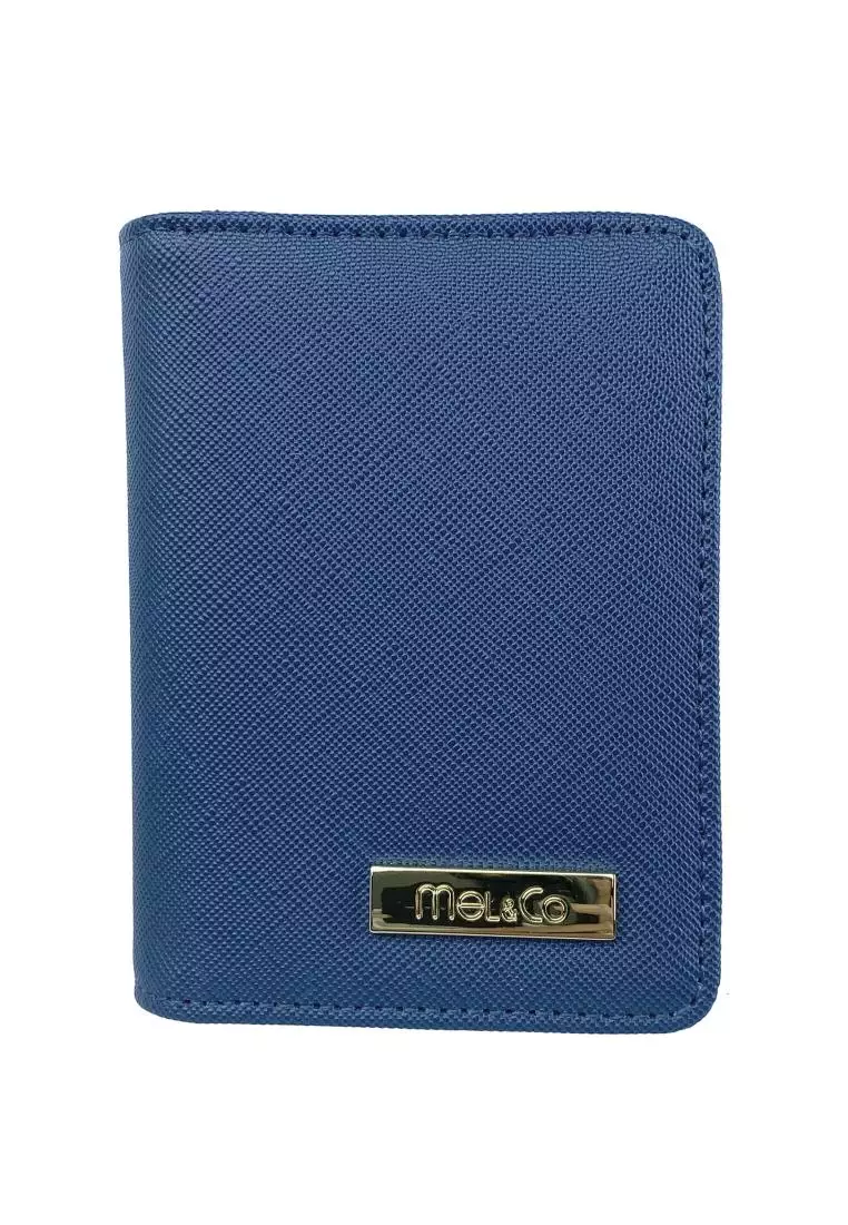 Buy Mel&Co Saffiano Leatherette Bifold Card Holder Online | ZALORA