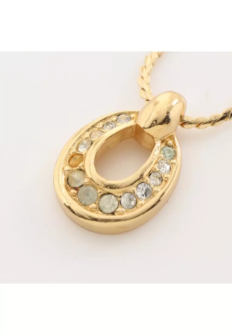 Buy Christian Dior Pre loved Christian Dior necklace GP Rhinestone