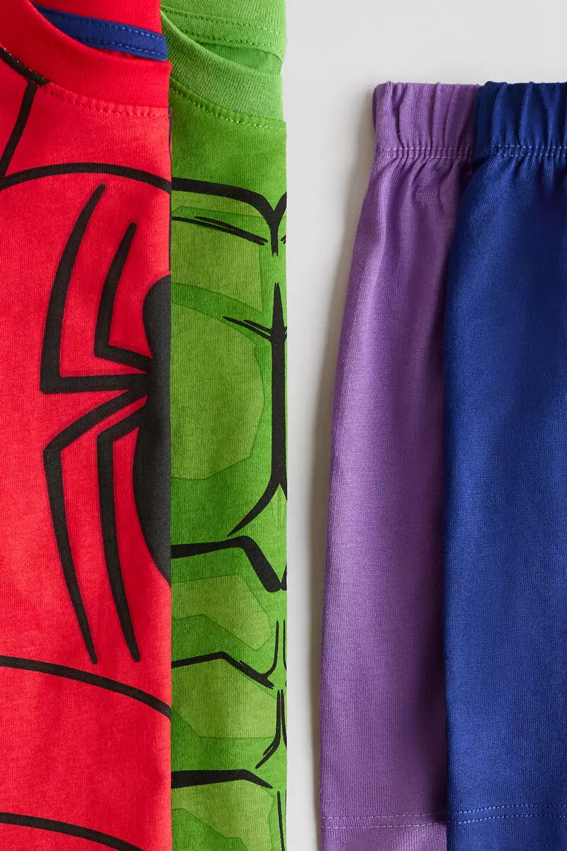 2-pack printed pyjamas
