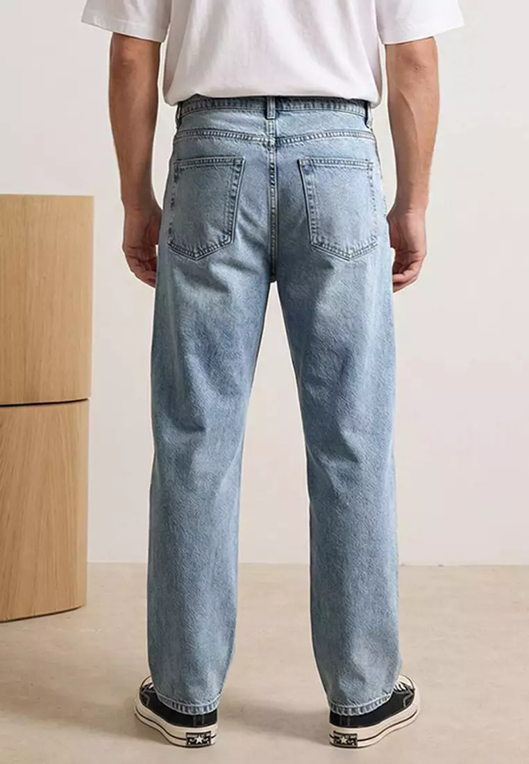 Boyfriend/ Comfort Fit Denim Pants Jeans