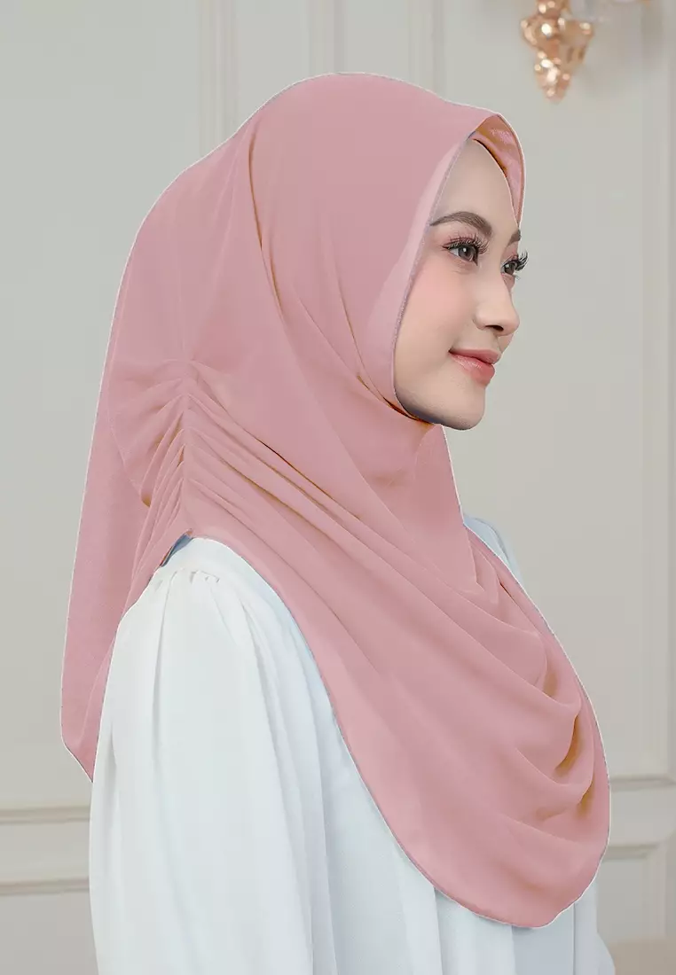 HIJAB INSTAN AURORA - PINKISH