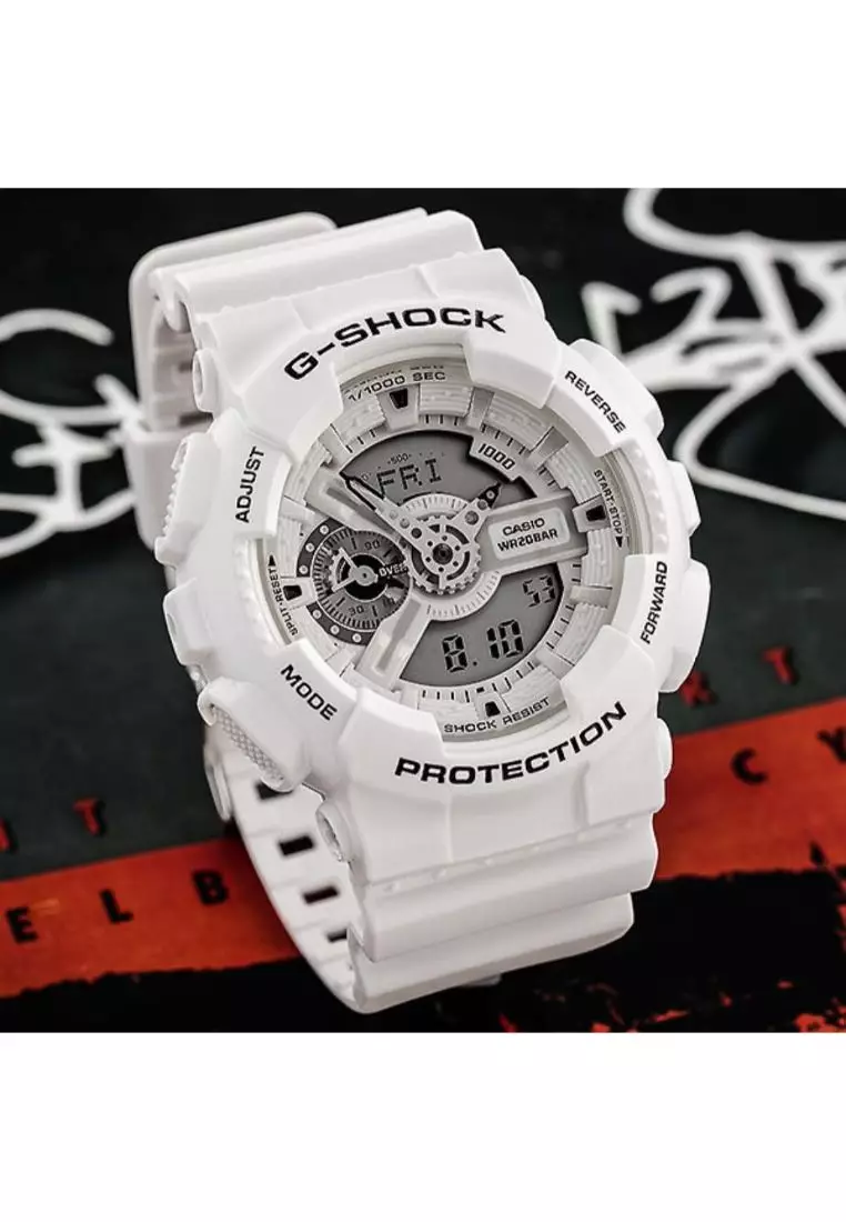 Ga 110mw 7a Reloj Casio Shock Blanco Buy Casio Casio G-Shock GA