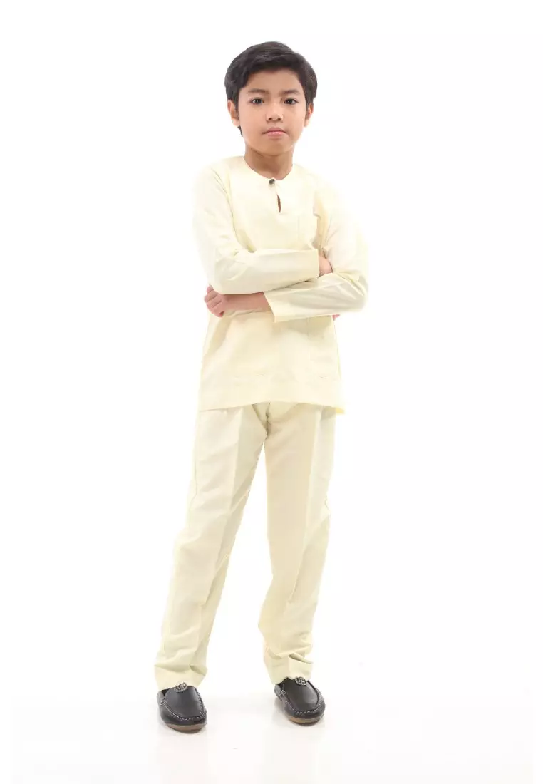 Baju Melayu Moden Teluk Belanga For Kids
