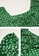 OUNIXUE green Temperament Puff Sleeve Floral Dress 57FE2AACACE588GS_7