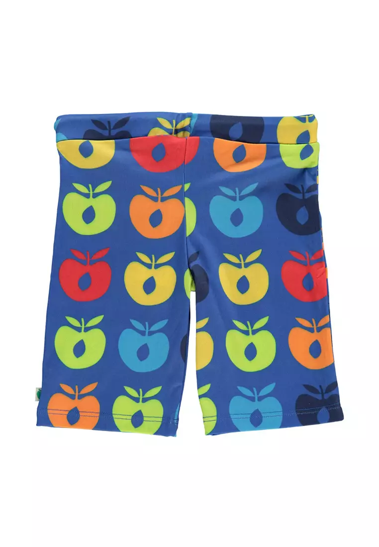 UV50 Swimming trunks with retro apples