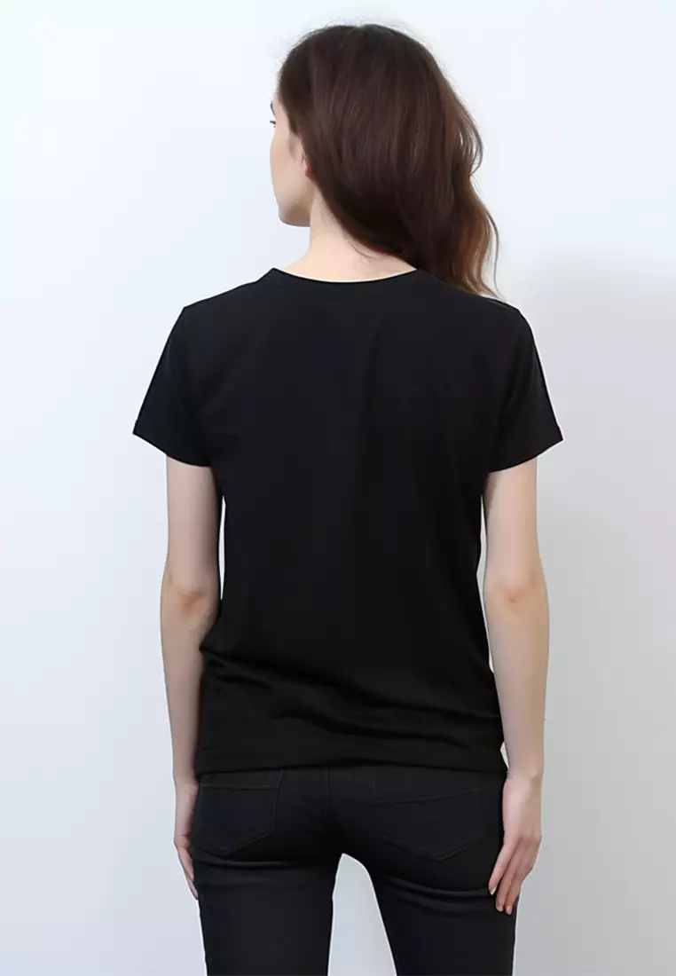 LTB21E kaos Crop KL simple does it bk T-shirt