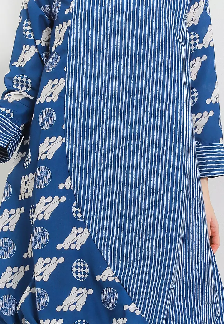 Dress Selena BKK Balloon Cut&Sew L/Slv+Lining