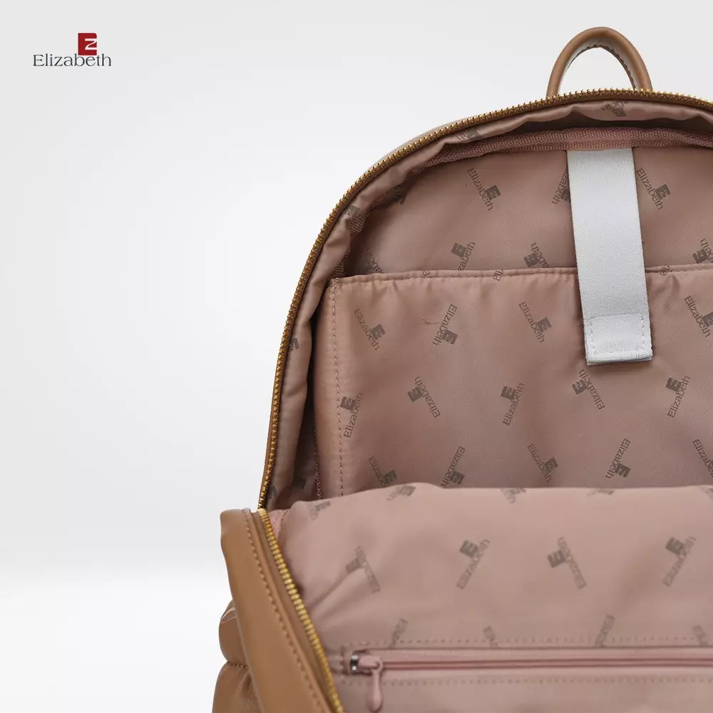 Tas Ransel Wanita Elizabeth Backpack 0022-1391 Light Khaki