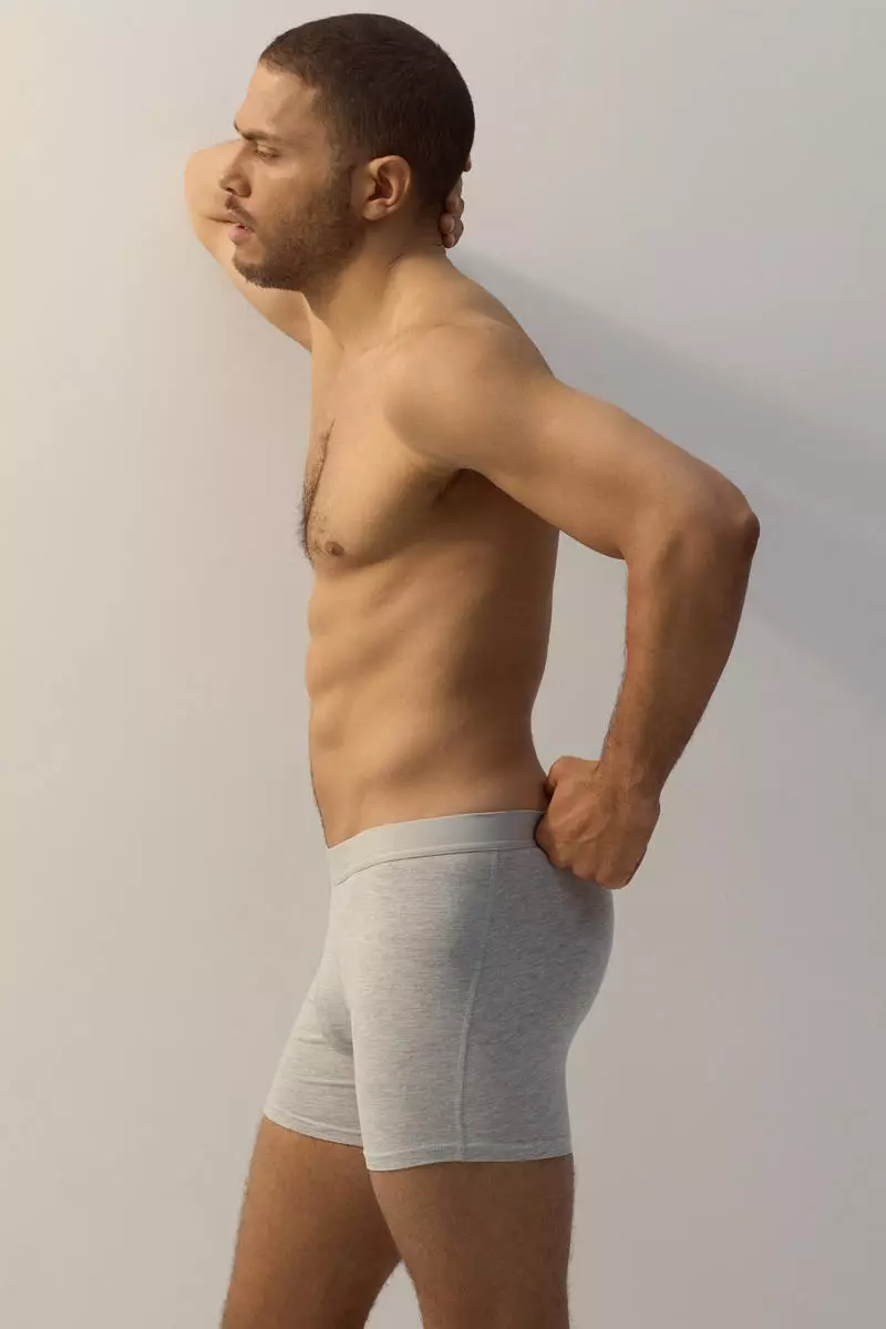 5-pack mid trunks with Lycra®