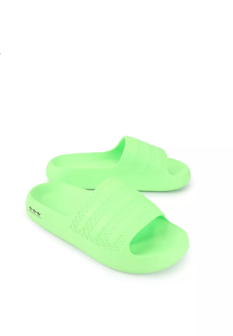 Adilette green sale