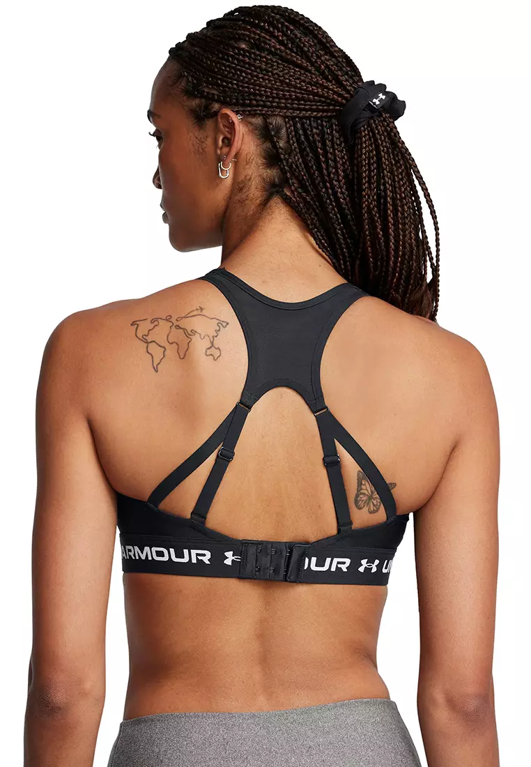 Crossback High Strappy Sports Bra
