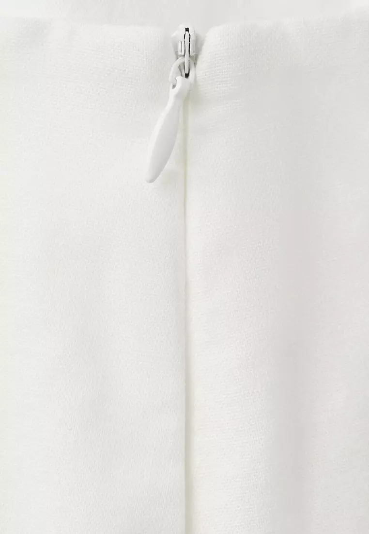 Embroidered Openwork Shorts