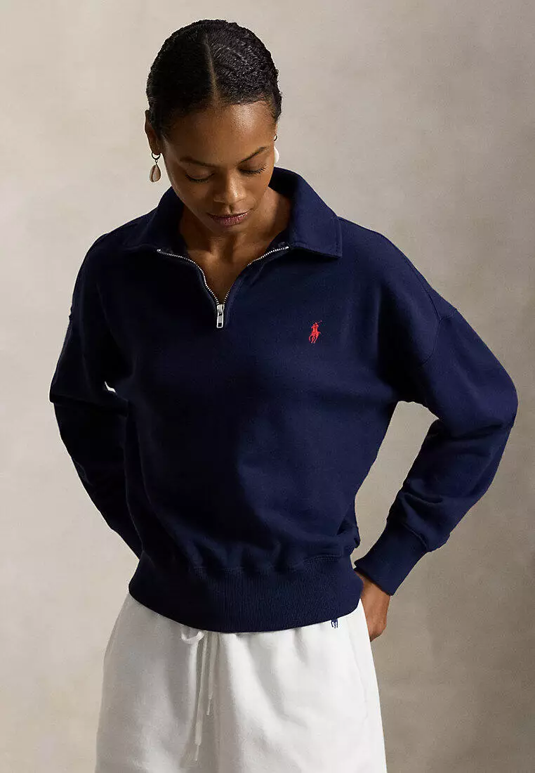 Buy Polo Ralph Lauren Lightweight Fleece Quarter-Zip 2026 Online