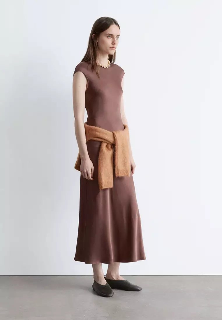 Buy & Other Stories Fitted Satin Dress 2026 Online | ZALORA