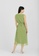 MMRS. Garb green Rylee Flared Dress 88CC4AA01D7374GS_4