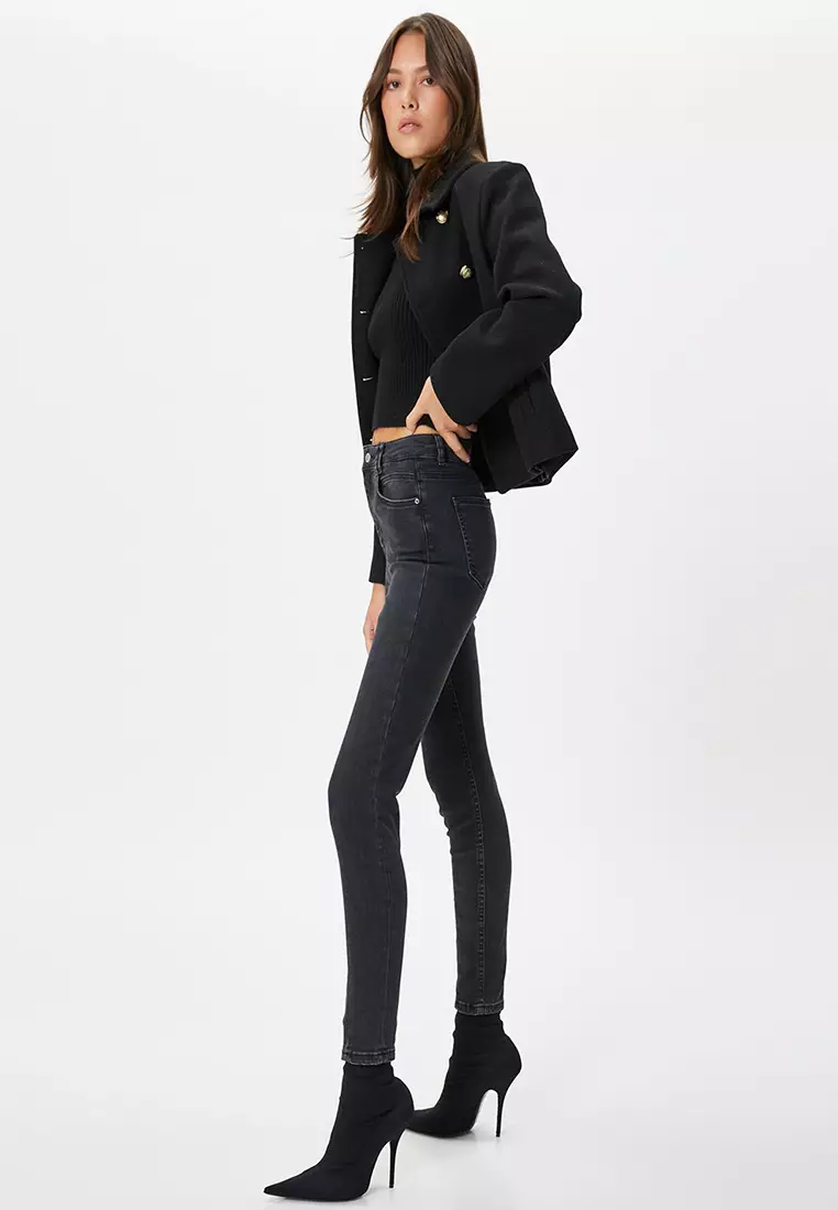High Waist Skinny Jeans