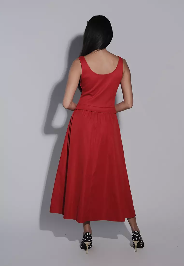 Holiday 2025 Ishka Sleeveless Dress