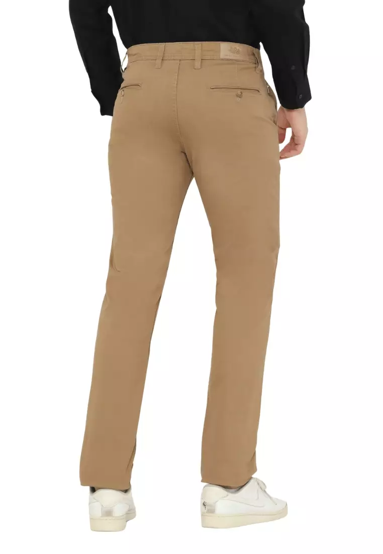 RBJ Celana Chino Panjang Cotton Premium Regular Fit Pria