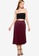 Vero Moda red Paulina High Waist Skirt 99539AA05AE182GS_4