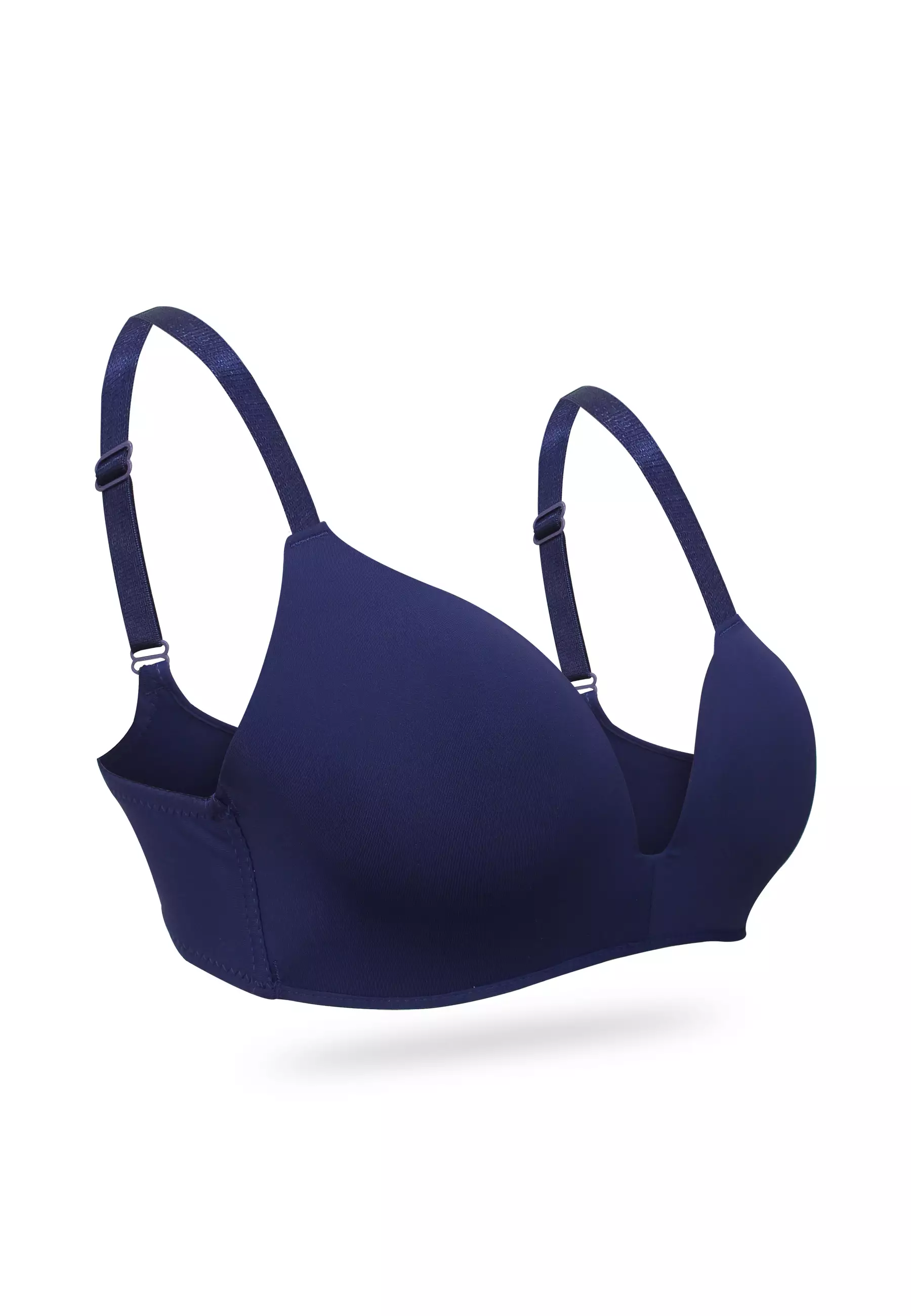 Wimiu BH Bra Tanpa Kawat Wanita Premium Satin Seamless Busa Tipis 100089