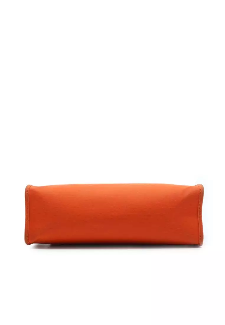 Pre-Loved Hermès Toile Herbag Zip 31